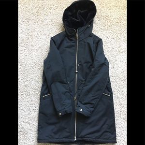 reversible water resistant parka zara